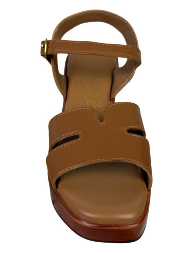 MNG Collection sandalo da donna in pelle con tacco alto 9356 [55bd2802]