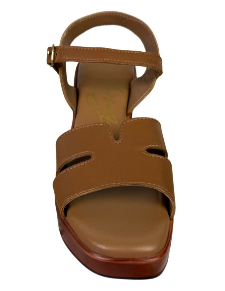 MNG Collection sandalo da donna in pelle con tacco alto 9356 [55bd2802]