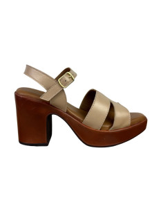MNG Collection sandalo da donna in pelle con tacco alto 9356 [83c8d852]