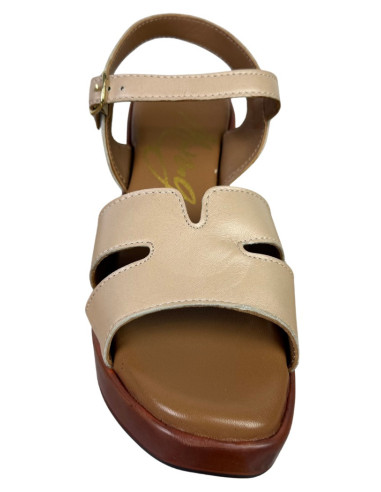 MNG Collection sandalo da donna in pelle con tacco alto 9356 [edf35a5b]