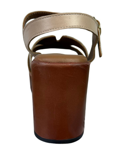 MNG Collection sandalo da donna in pelle con tacco alto 9356 [e8a31d45]