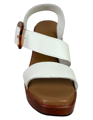 MNG Collection sandalo allacciato in pelle con tacco alto 9354 [3e2e10e7]
