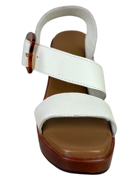 MNG Collection sandalo allacciato in pelle con tacco alto 9354 [3e2e10e7]