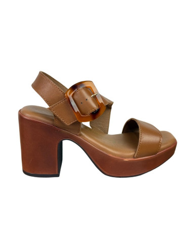 MNG Collection sandalo allacciato in pelle con tacco alto 9354 [b391d226]