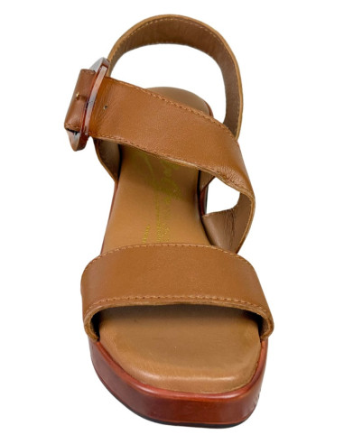 MNG Collection sandalo allacciato in pelle con tacco alto 9354 [ddaa502f]