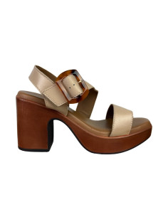 MNG Collection sandalo allacciato in pelle con tacco alto 9354 [0bdfa07f]