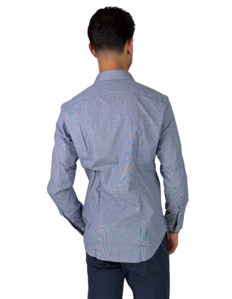 Filippo Gelsi camicia da uomo in cotone a microfantasia 1193F1 [c49093db]
