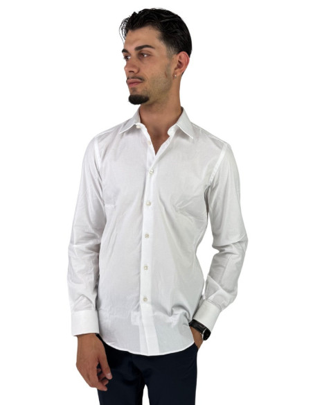 Filippo Gelsi camicia da uomo in cotone stretch 2003f6 [a98d23a3]