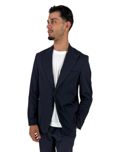 Markup blazer monopetto in tessuto tecnico mk896156 [5b401ec7]