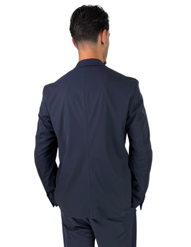 Markup blazer monopetto in tessuto tecnico mk896156 [357b9cce]