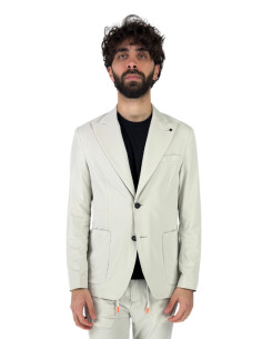 Markup blazer monopetto in tessuto tecnico mk896156 [9e8d0d83]