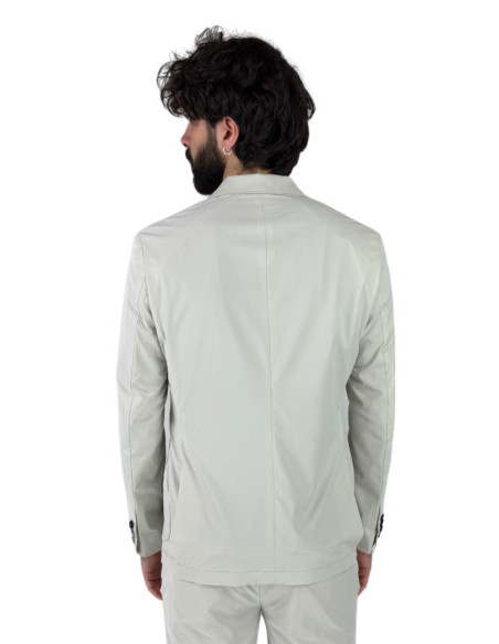Markup blazer monopetto in tessuto tecnico mk896156 [f0b68f8a]