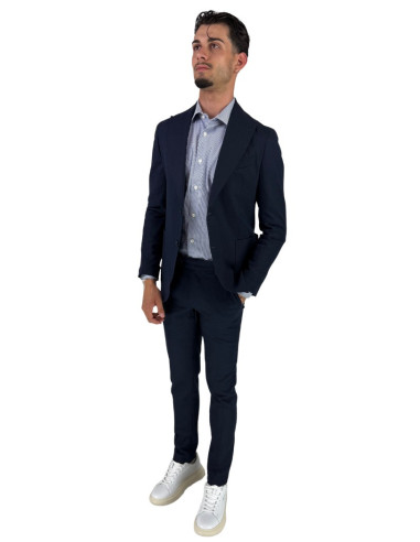 Privat Fashion abito monopetto da uomo in misto lino Canarie-ab812 [3290ee2f]