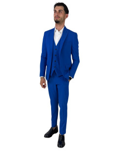 Privat Fashion abito da uomo in misto viscosa con gilet Tenerife-ab7211 [3d3ce084]