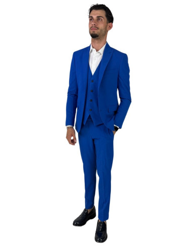 Privat Fashion abito da uomo in misto viscosa con gilet Tenerife-ab7211 [3d3ce084]