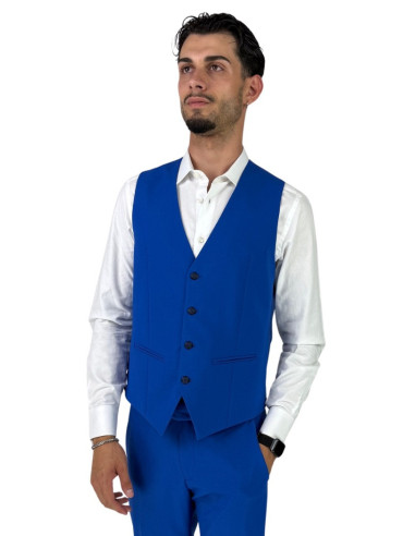 Privat Fashion abito da uomo in misto viscosa con gilet Tenerife-ab7211 [56572593]