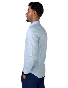 Filippo Gelsi camicia da uomo in cotone a microfantasia 1193F1 [a2f96101] 2