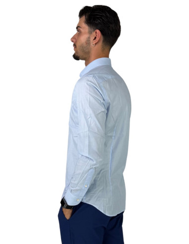 Filippo Gelsi camicia da uomo in cotone a microfantasia 1193F1 [7bdf220c]