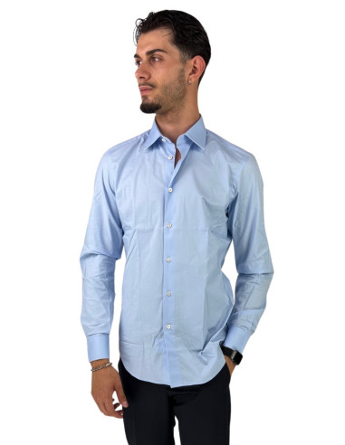 Filippo Gelsi camicia da uomo in cotone stretch 2003f6 [3ac1e976]
