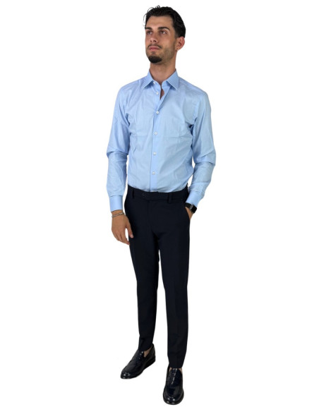 Filippo Gelsi camicia da uomo in cotone stretch 2003f6 [51aa2c61]