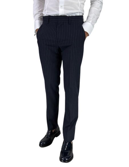 Markup pantalone gessato in poliviscosa mk895150 [d4e8d09e]