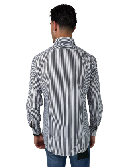 Paul Matthew camicia rigata in cotone cf11-1715 [a9586900]