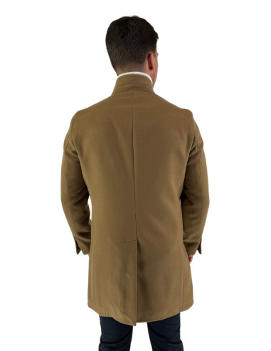 Privat Fashion cappotto monopetto in poliviscosa Morf-mcp738 [d77b00f2]