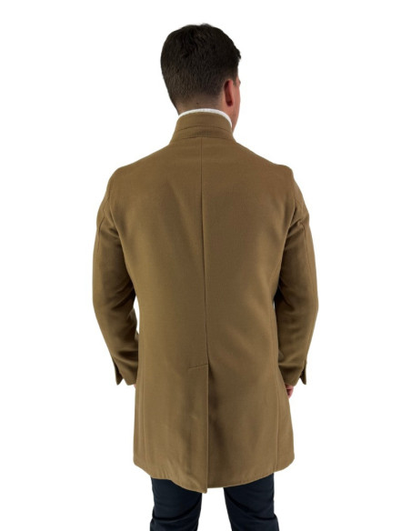 Privat Fashion cappotto monopetto in poliviscosa Morf-mcp738 [d77b00f2]