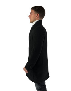 Privat Fashion cappotto monopetto in poliviscosa Morf-mcp738 [f8933baa] 2