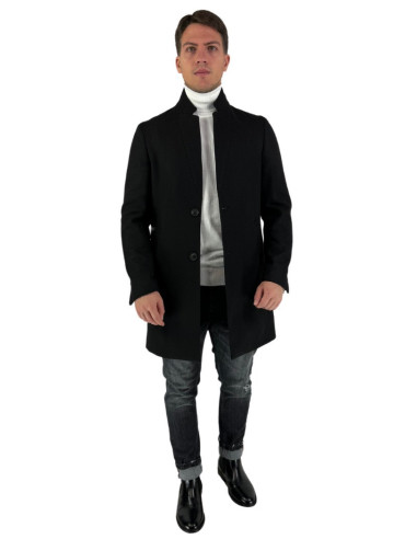 Privat Fashion cappotto monopetto in poliviscosa Morf-mcp738 [93f8febd]