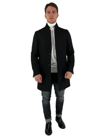 Privat Fashion cappotto monopetto in poliviscosa Morf-mcp738 [93f8febd]