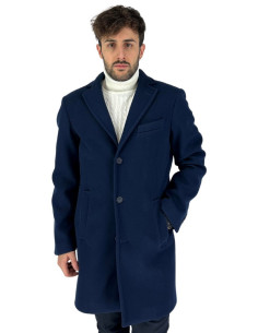 Two-Bi cappotto con petto a lancia Capp206 [427b920c]