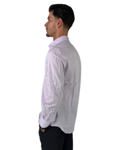 Paul Matthew camicia da uomo in cotone con collo francese cf11-1152 [eb41124f] 2
