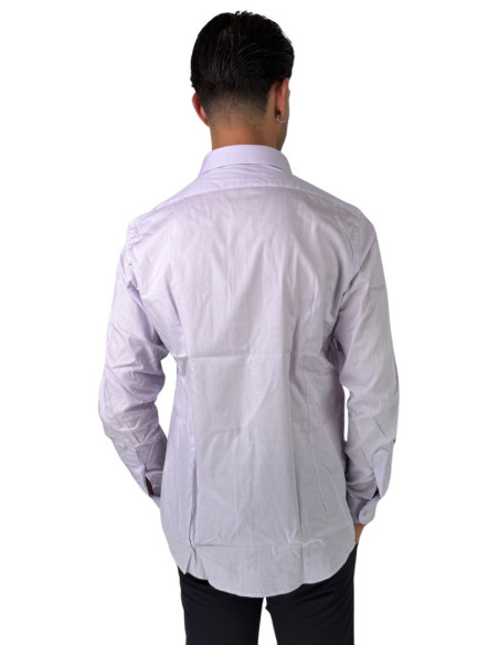 Paul Matthew camicia da uomo in cotone con collo francese cf11-1152 [857a9046]
