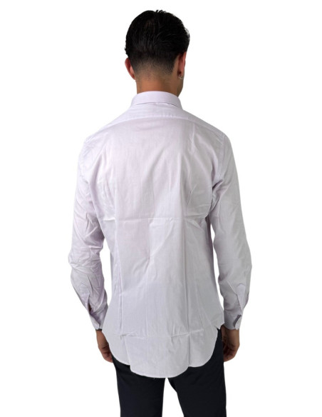 Paul Matthew camicia in cotone con collo francese cf11-1612 [b6c26997]