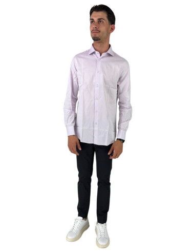 Paul Matthew camicia in cotone con collo francese cf11-1612 [b3922e89]