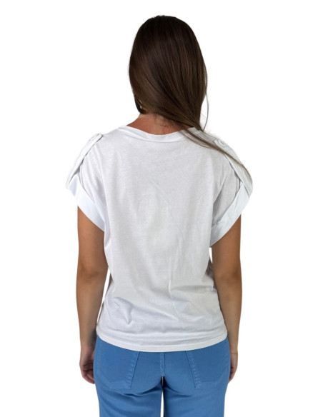Dairesy t-shirt girocollo in jersey di cotone ss24d0445 [4cb09df6]