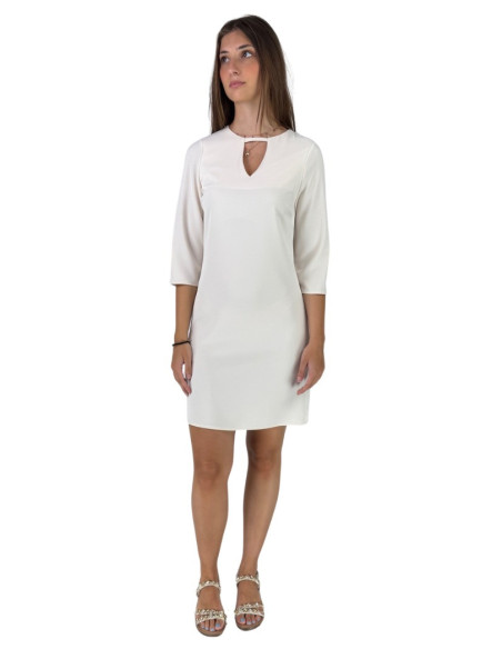 Celye abito corto da donna con fiori sulle maniche ss25c0533 [c7f60262]