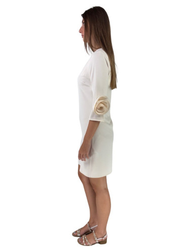 Celye abito corto da donna con fiori sulle maniche ss25c0533 [a9cd806b]