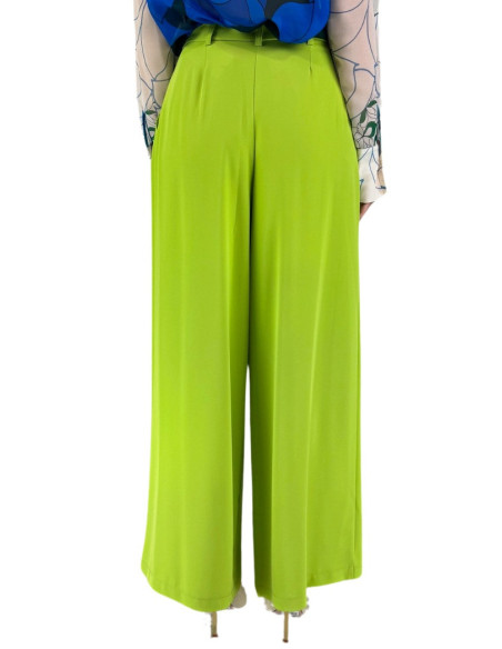 Dairesy pantalone palazzo con tasche alla francese laterali ss24d0382 [bf89b2e2]