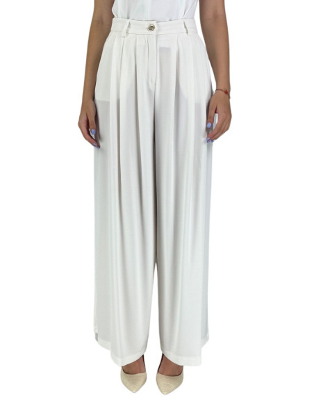 Dairesy pantalone palazzo con tasche alla francese laterali ss24d0382 [452ffe97]