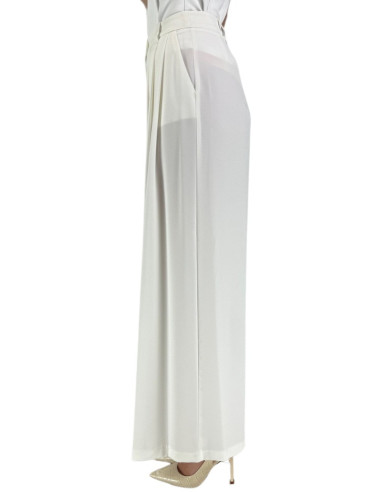 Dairesy pantalone palazzo con tasche alla francese laterali ss24d0382 [9c09bd9a]