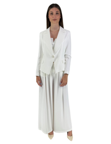 Dairesy pantalone palazzo con tasche alla francese laterali ss24d0382 [2e443b80]