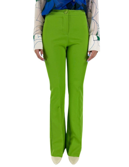 Dairesy pantalone flare in morbido tessuto stretch ss24d0387 [88a65f50]
