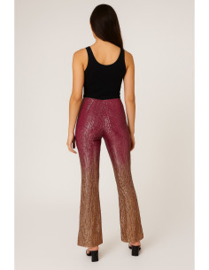 Dairesy pantalone flare in paillettes ss24d0370 [821b616b] 2