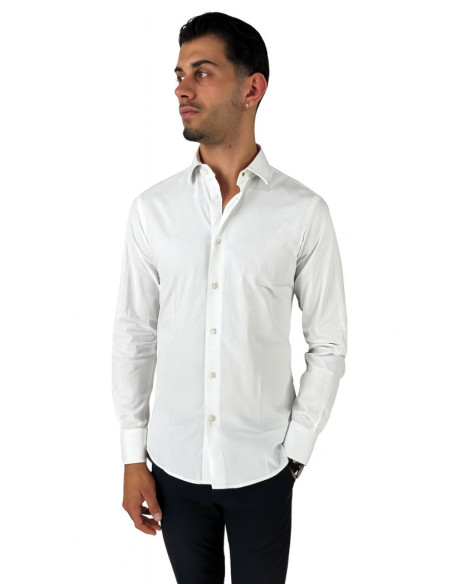 Brouback camicia da uomo in cotone stretch Slim10luxury-e01 [7e60c370]
