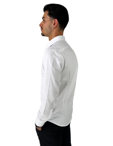 Brouback camicia da uomo in cotone stretch Slim10luxury-e01 [a746807d]