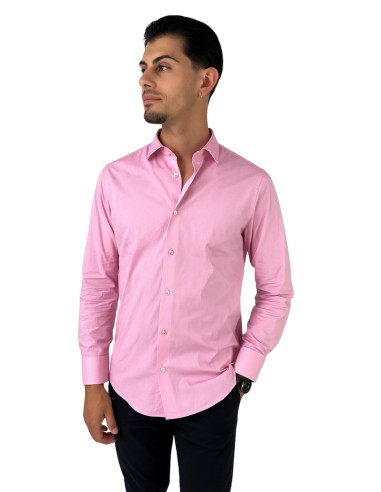 Brouback camicia da uomo in cotone stretch Slim10luxury-e01 [01d9243d]