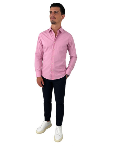 Brouback camicia da uomo in cotone stretch Slim10luxury-e01 [6ab2e12a]