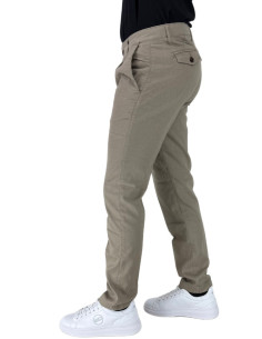 Moro pantalone chino con pences tinto in filo me2530 [d26c20b5] 2